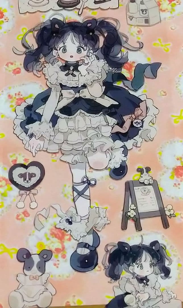 ✩のこり２✩J833＃牧场物语(PET)普通小狗切り売り海外人物マステ女の子