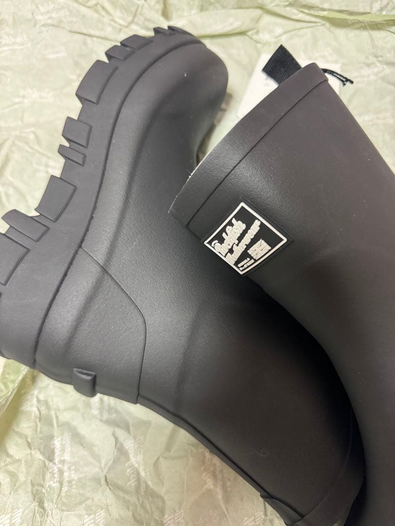 rockfish weatherwear ロックフィッシュ　レインブーツ　黒