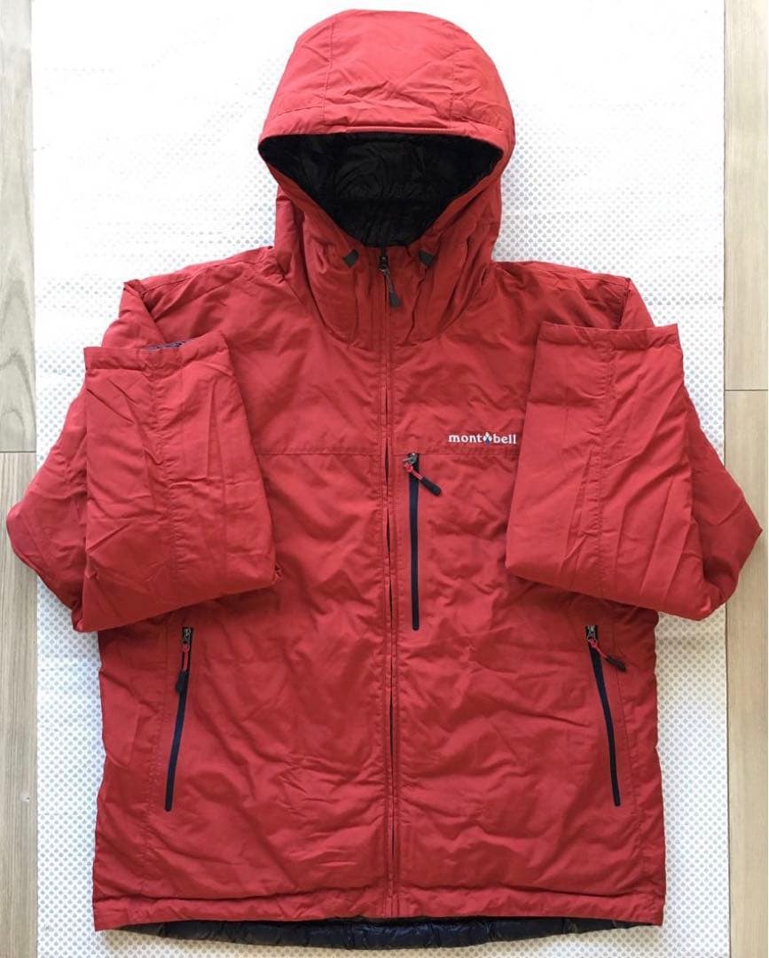 mont bell リバーシブル ダウンジャケット新品 XLサイズ