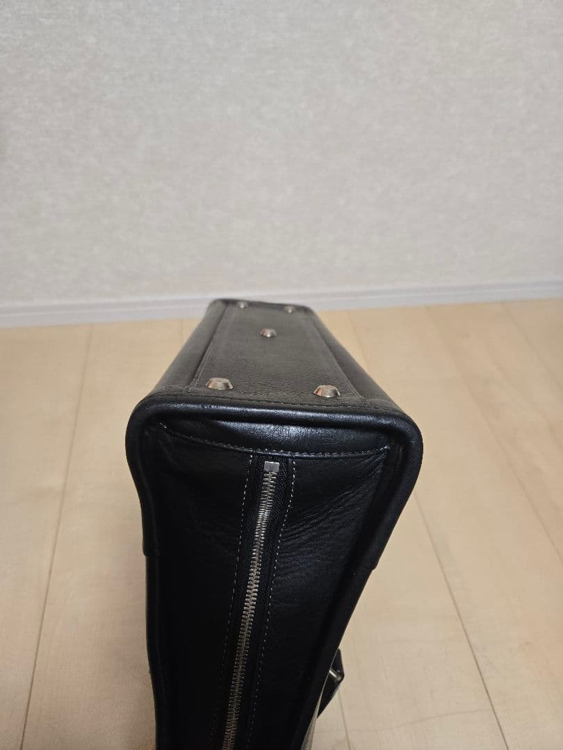 土屋鞄　プロータ　ビジネススクエアバッグ ブラック 保存袋付き