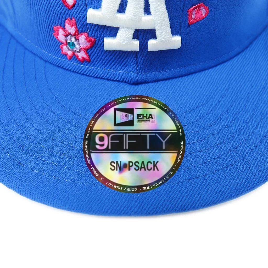 MLB 東京シリーズLAドジャース 9FIFTY スナップバックキャップ ブルー