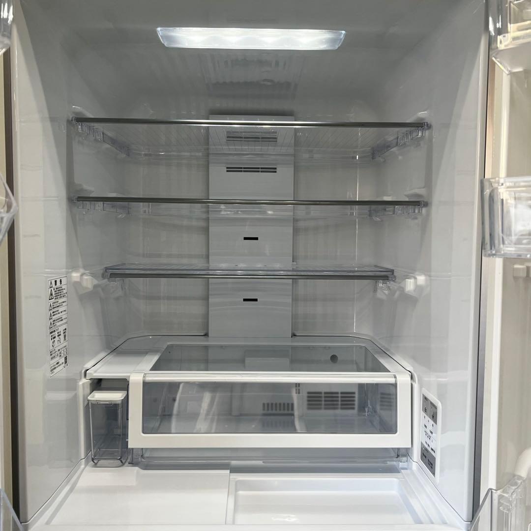133⭕️冷蔵庫　大型　シャープ　500ℓ 両開き　シルバー　安い　中古　設置無料