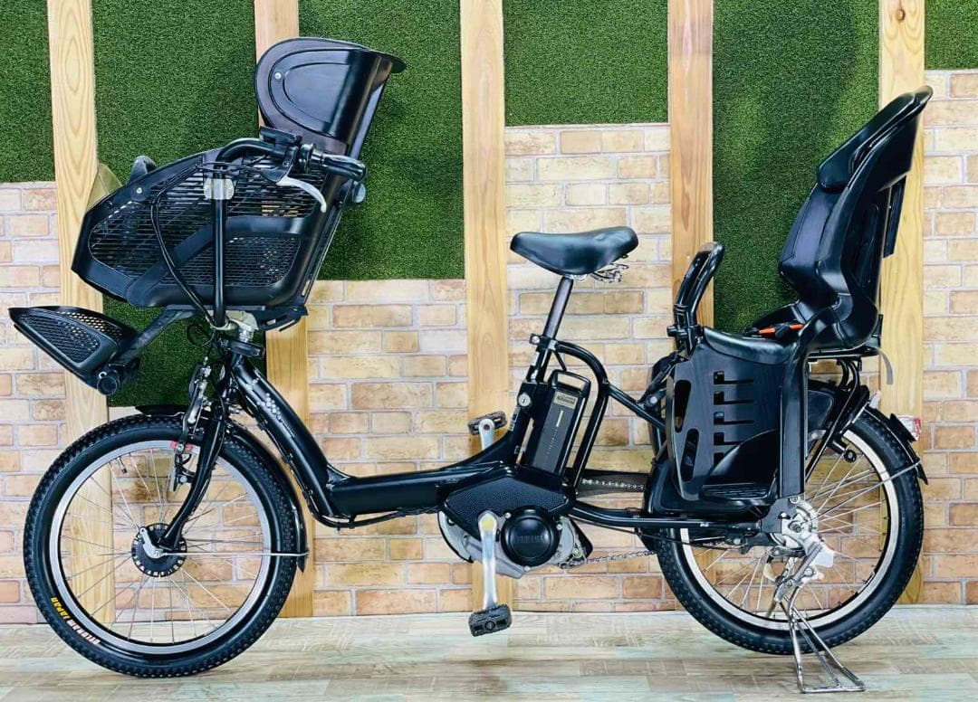 美品 大容量 ブリヂストン 子供乗せ電動アシスト自転車 ZH2791