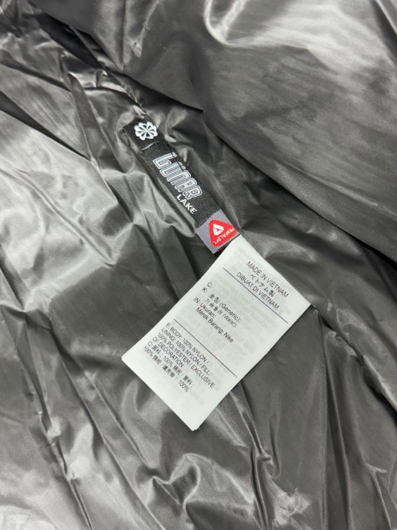 ACGフード付きダウンジャケット ブラック