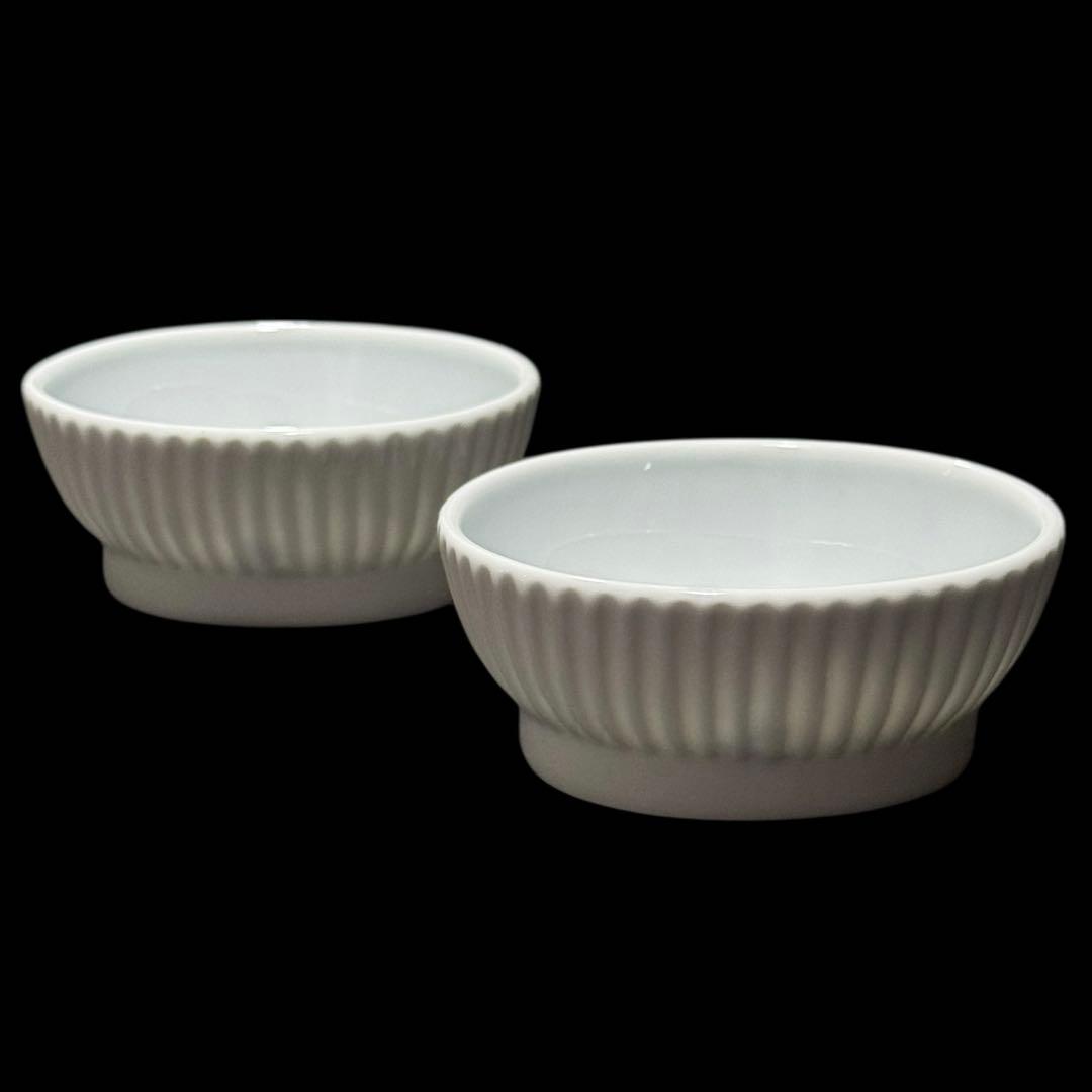 深川製磁　ブルーワイナリー　角大皿（一房　二房）　ペア　小付　葡萄