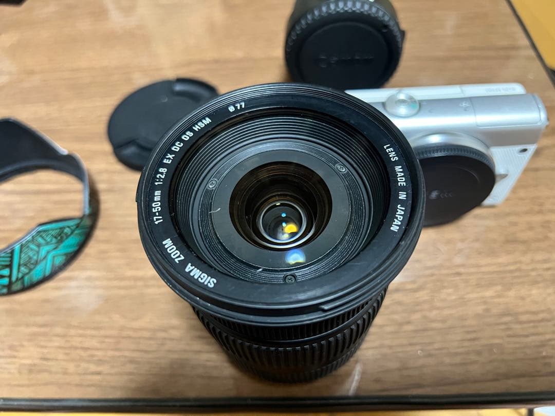 デジタルカメラ Canon M100+ sigma 17-50f2.8+ adapter