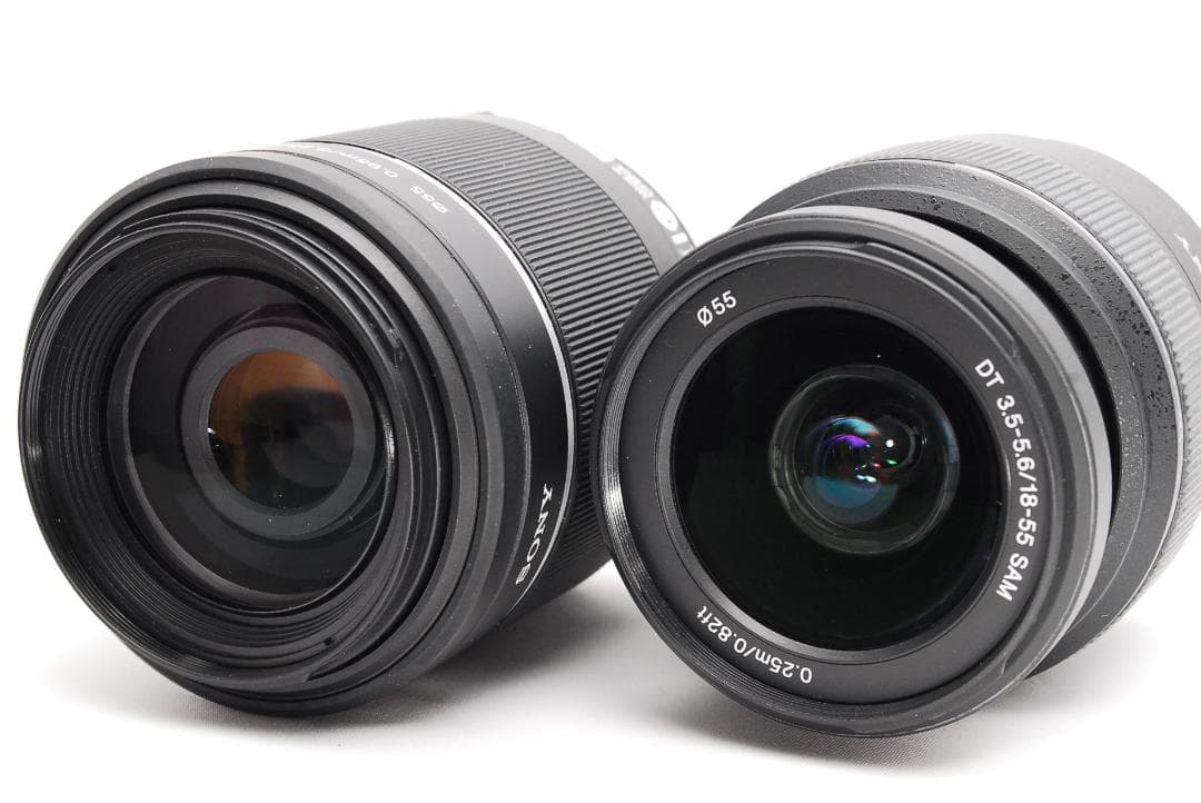 ♥ SONY ソニー α65 ♥撮影枚数854枚♥ダブルレンズ♥一眼レフカメラ