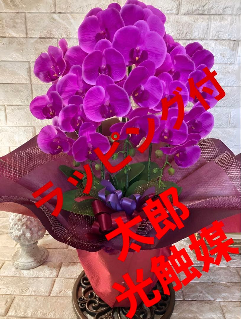 光触媒　人工観葉植物　ウォールグリーン　フェイクグリーン　リアル胡蝶蘭74