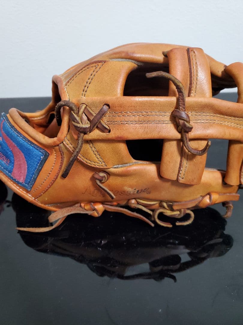 内野手グローブ　久保田スラッガー　　L5　ハイゴールド　大人　軟式　サブ硬式可能