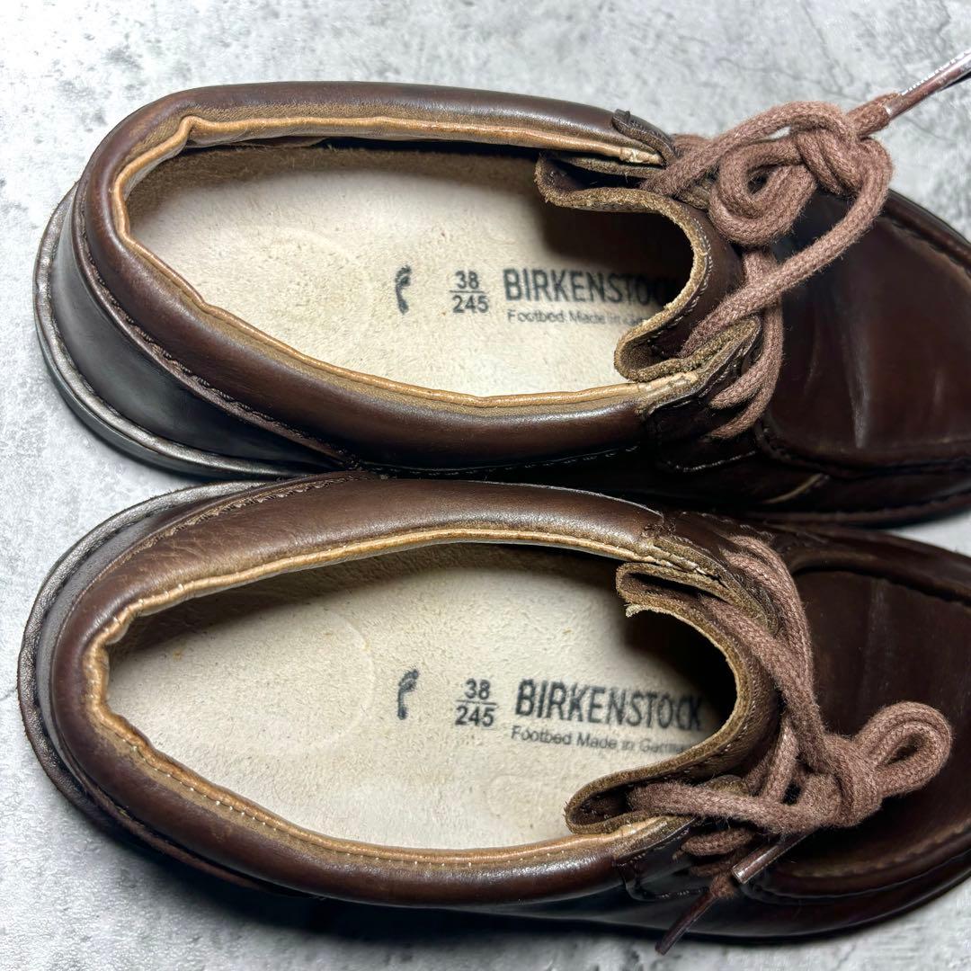【ハル！】ビルケンシュトック パサデナ 38 24.5cm ダークブラウン