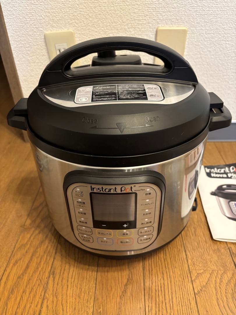 Instant Pot Nova Plus 6クォート 電気圧力鍋