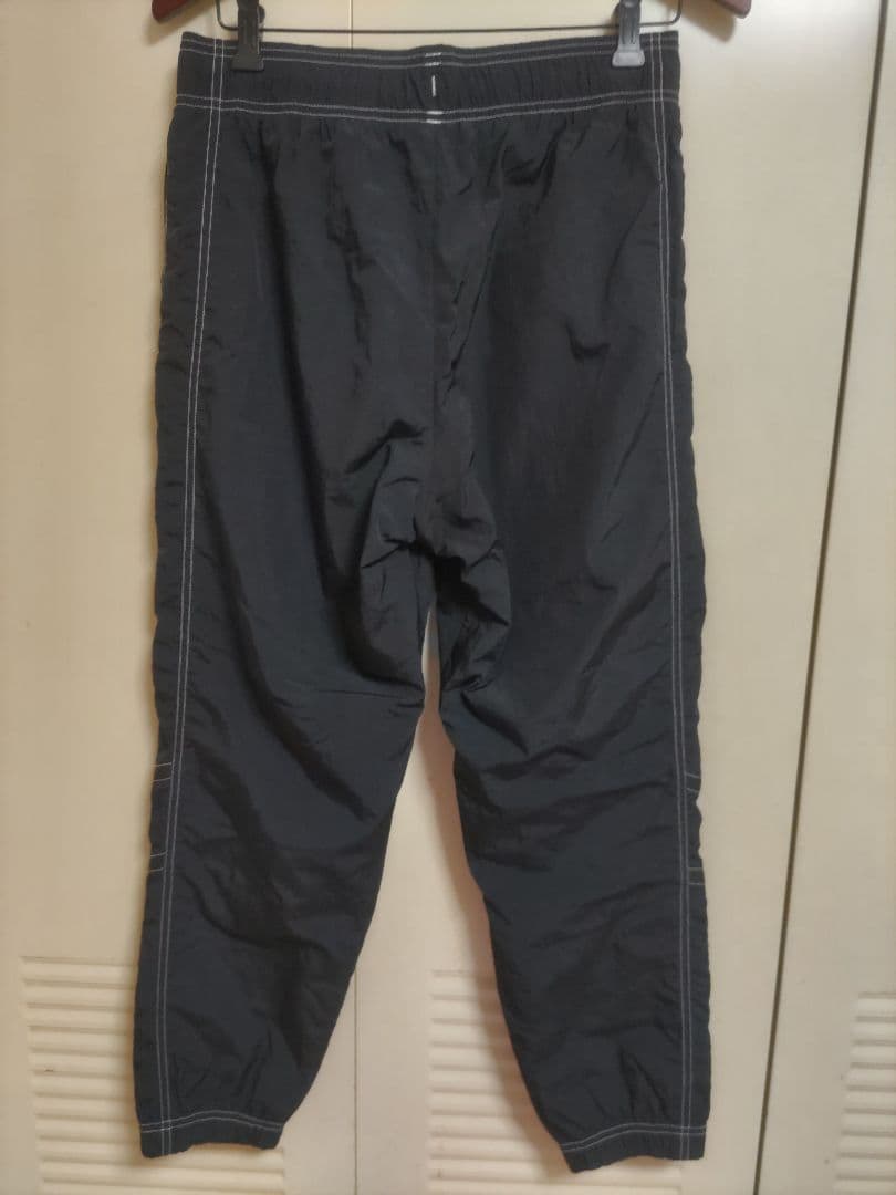 【美品】NIKEナイキ ナイロンアノラック ハーフジップ セットアップ上 L下M