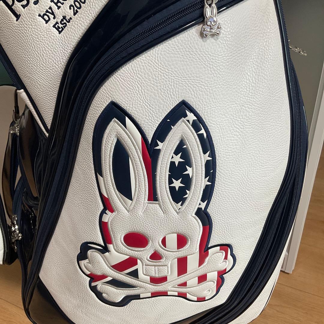 Psycho Bunny ゴルフバッグ・キャディバッグ　ヘッドカバーおまけ