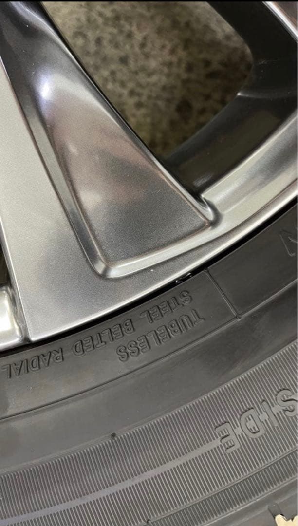 80ハリアー Z純正タイヤホイール4本②(4本中2本)