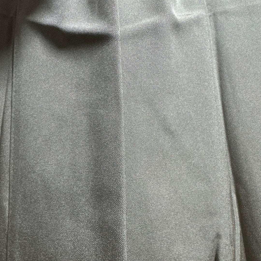 小紋　未使用品　江戸小紋　鮫小紋　紋なし　身丈158 ロ-5