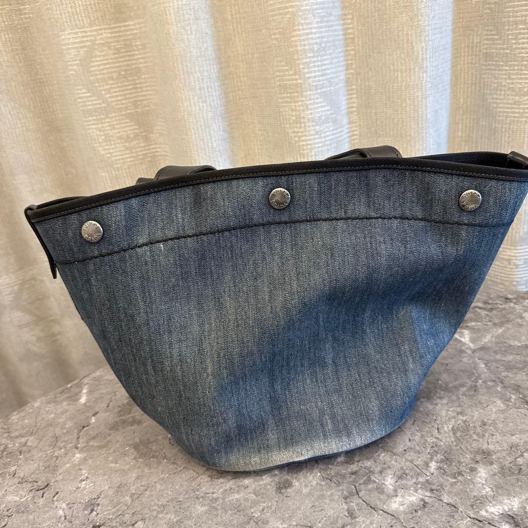 PRADA プラダ バケツ型 ハンドバッグ デニム