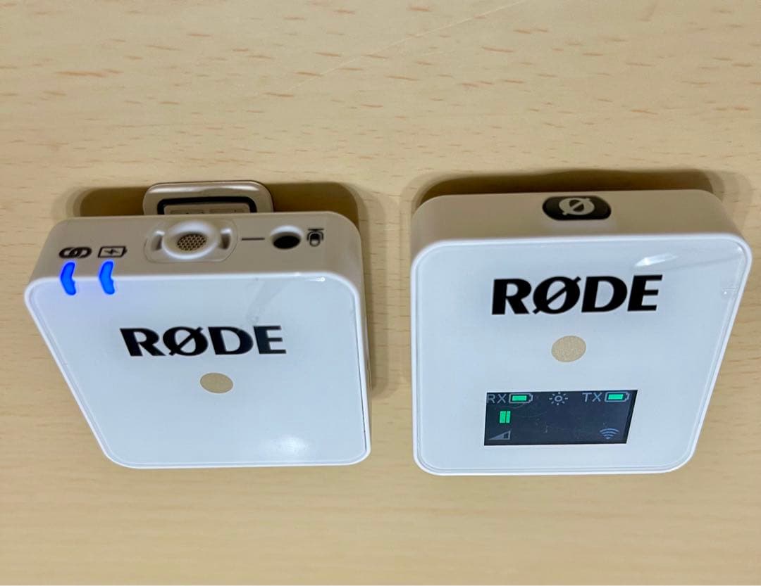 RODE Wireless GO コンパクトワイヤレスマイクシステム　白