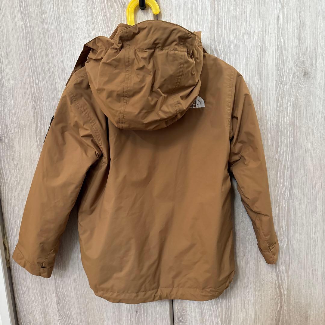 値下げ！THE NORTH FACE フード付きジャケット ブラウン　120