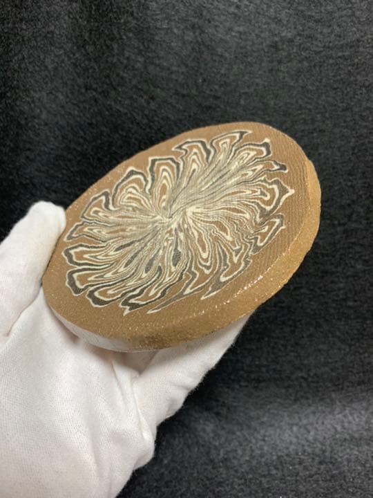 水野達蔵(二代双鶴　水野達三) 練り込み　皿 5枚セット　伝統模様鶉手