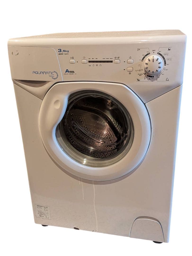 CANDY　小型洗濯機　AQUA08351D 　乾燥洗濯機 2018年製