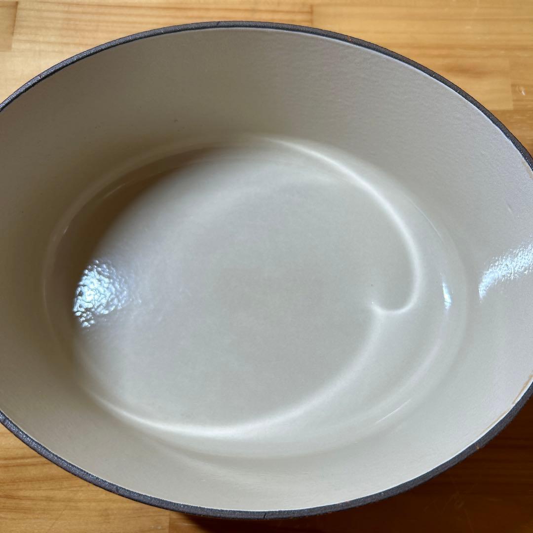 ルクルーゼ　ココット・オーバル　25cm オレンジ　両手鍋　鍋