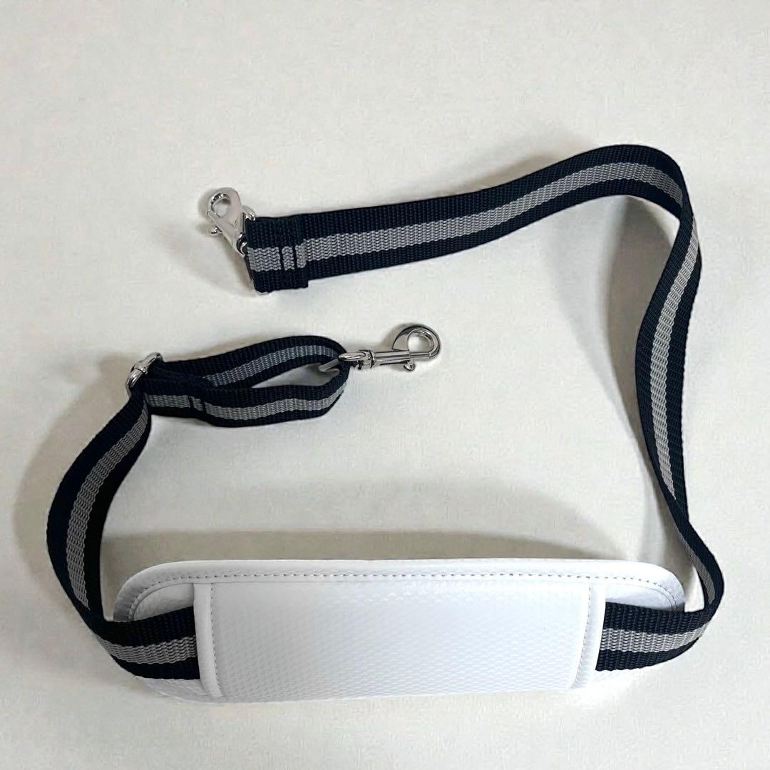 【未使用タグ付き】アダバット｜adabat ボストンバッグ ホワイト　ゴルフ