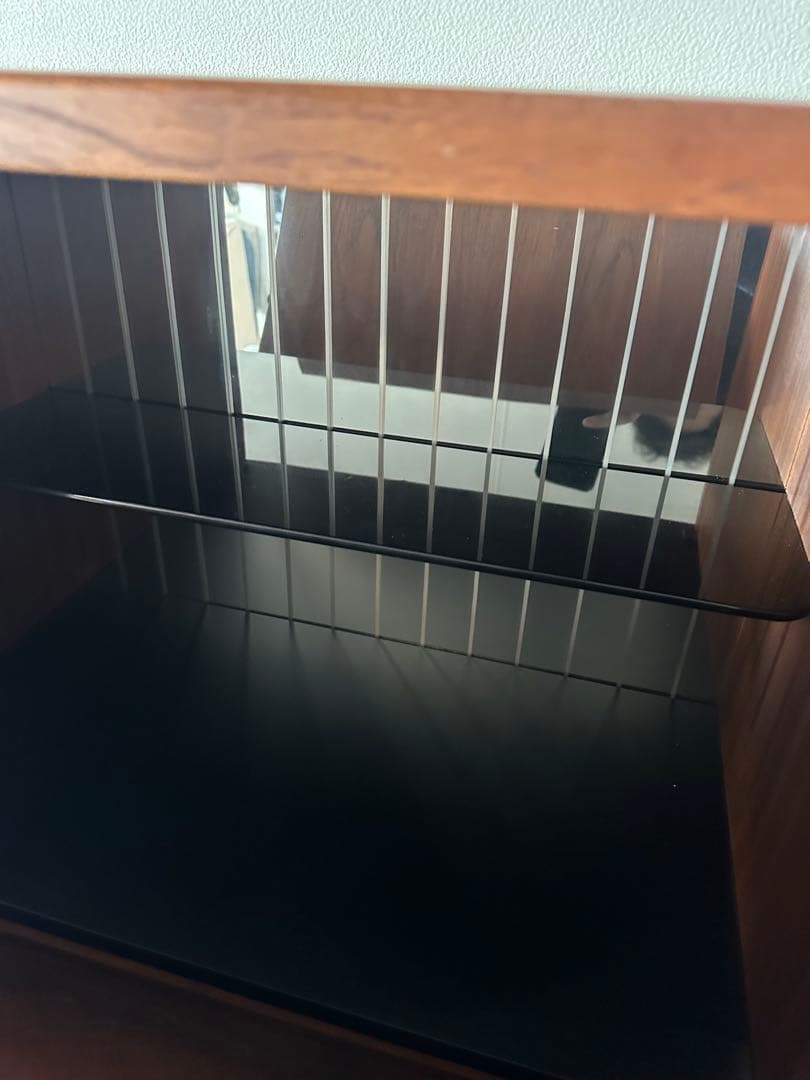 N*O様 北欧家具　デンマーク製　キャビネット　蛇腹　カップボード　食器棚　本棚