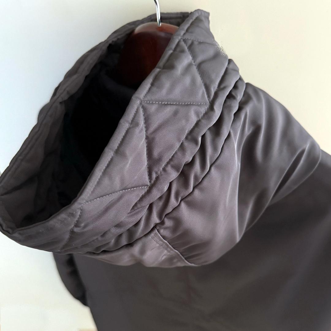 【美品・Lサイズ】EMPORIO ARMANI ダウンジャケット・グレーネイビー