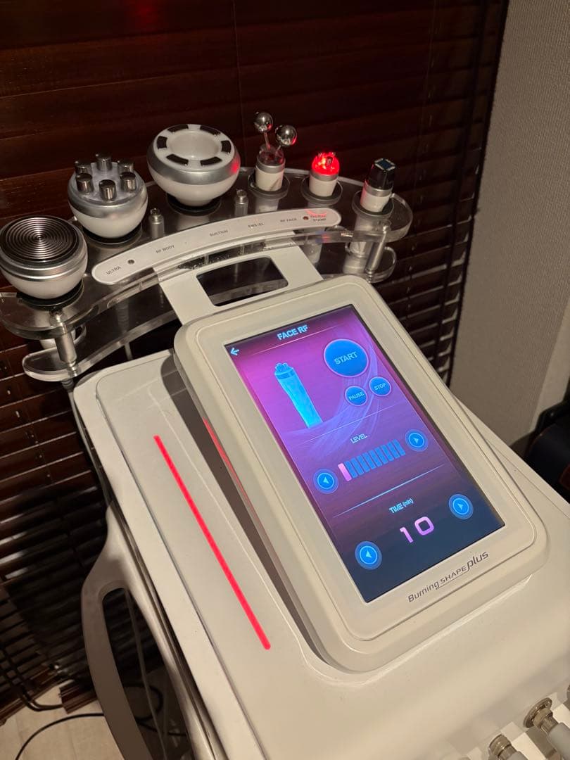 痩身エステとフェイシャルの機械