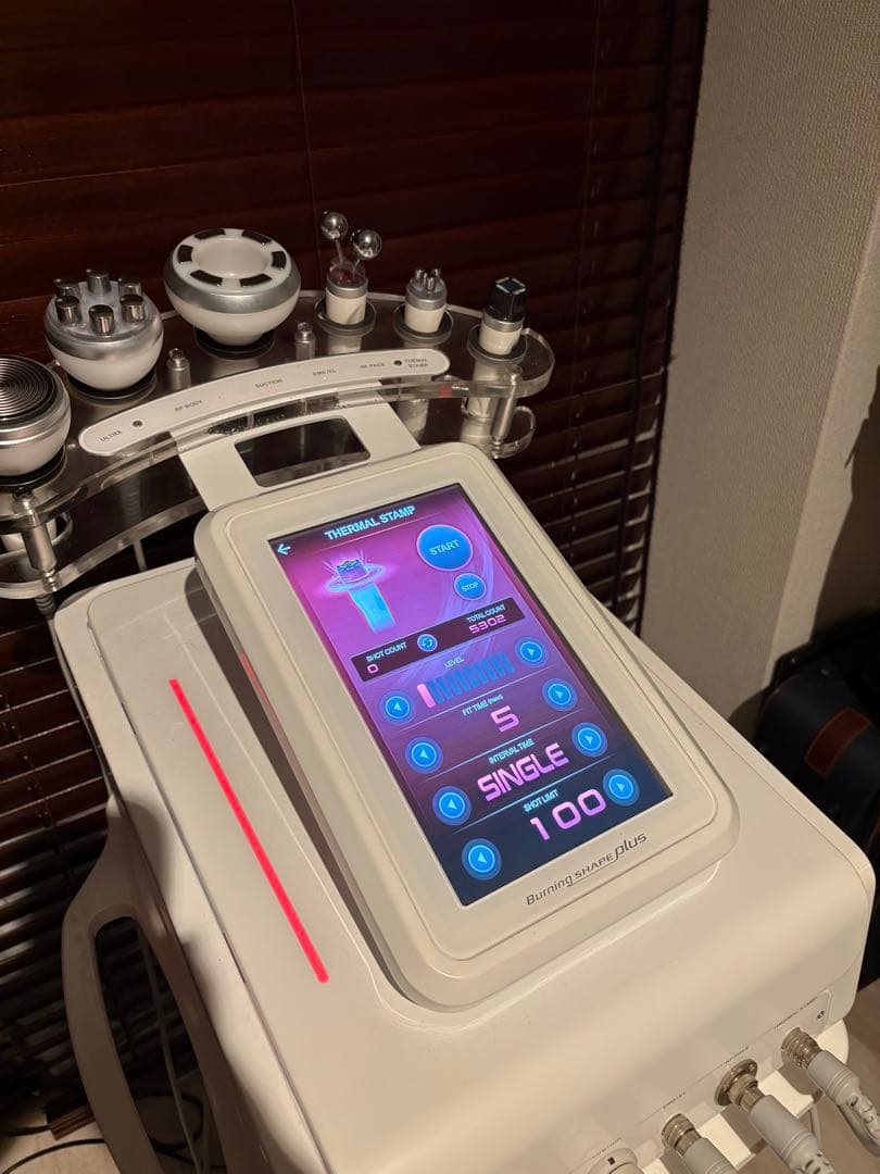 痩身エステとフェイシャルの機械