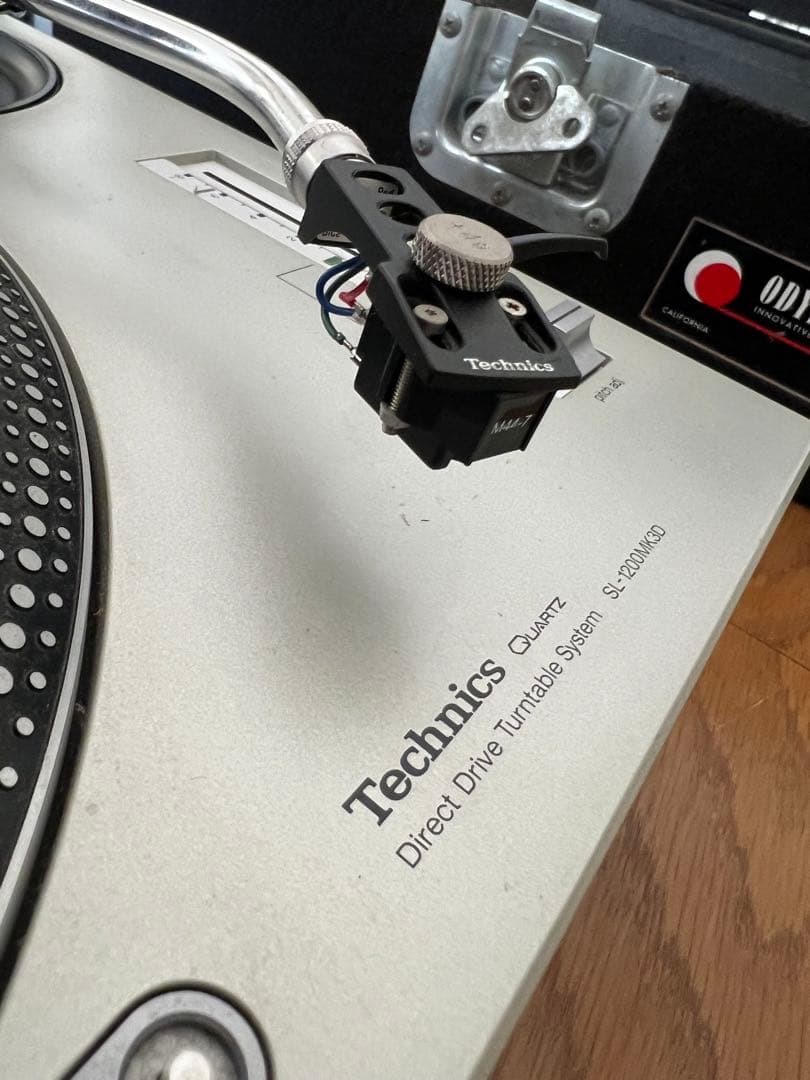 Technics SL-1200MK3D ×2台 DJミキサー・収納ケース付き