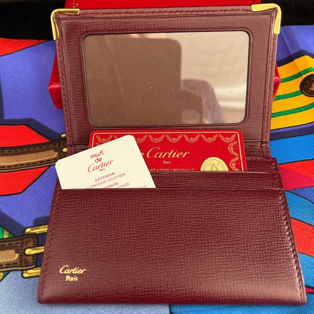 カルティエ 名刺入れ マスト ドゥ カルティエ L300171 新品未使用