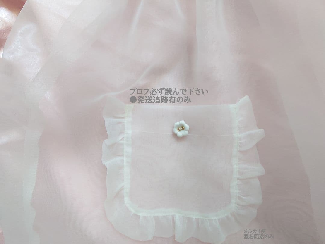 s*p様 新品 katie オーガンジー ワンピース　ホワイト ドレス　半袖　パ