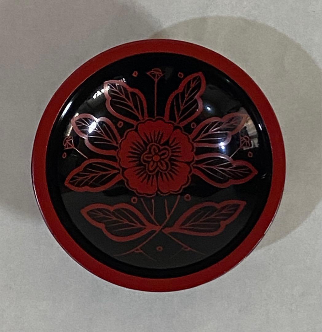 茶道具　懐石道具　箸洗い　木製本漆