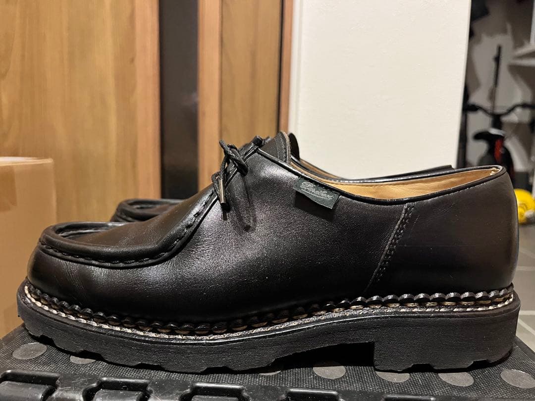 Paraboot Michael Noir 39.5 純正シューツリー付き