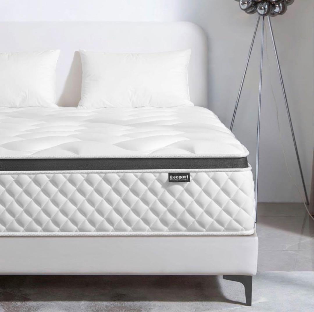 マットレス セミダブル 超厚20cm ポケットコイル 高弾性 体圧分散 抗菌防臭