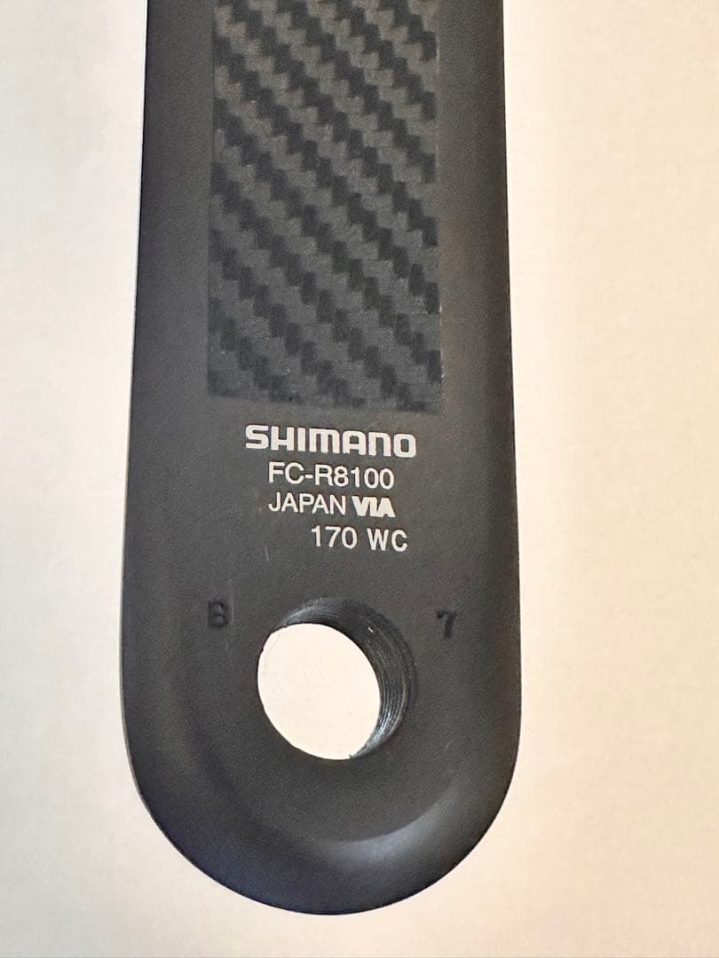 H*a様 ULTEGRA R8100 170mm クランク 美品