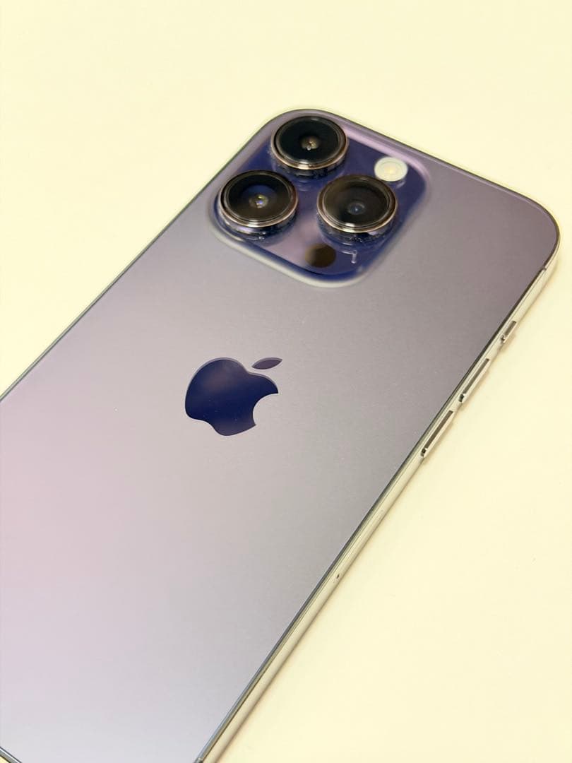 iPhone14Pro 256GB ディープパープル バッテリー100%