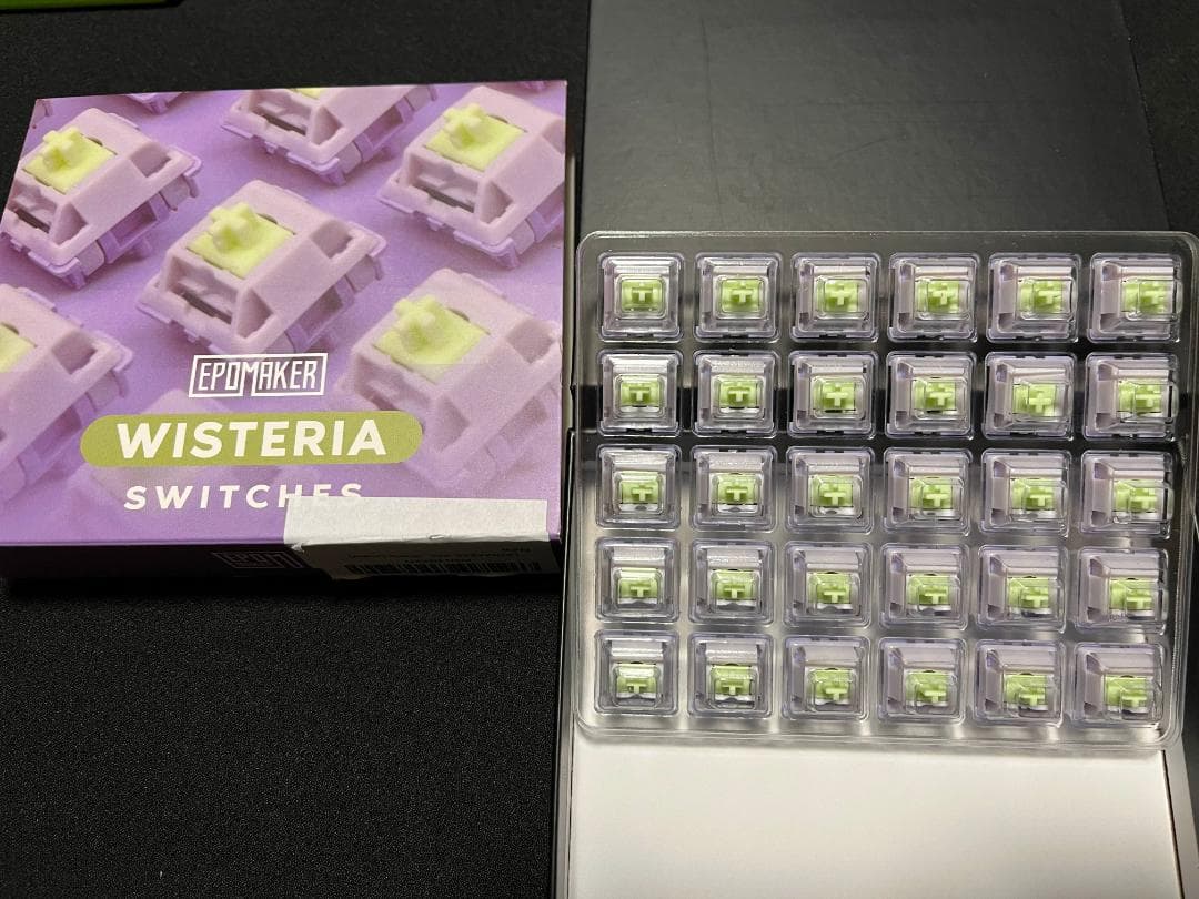 ほぼ未使用 EPOMAKER Galaxy100 (スイッチのおまけあり)