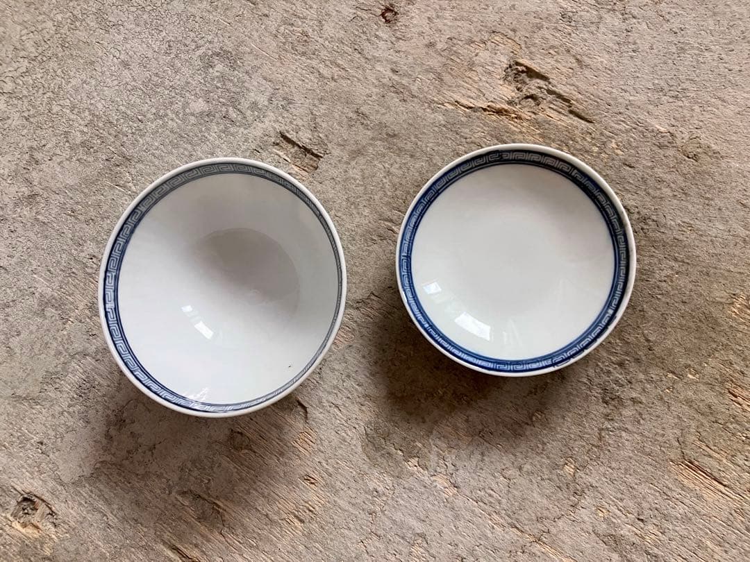 ✅古伊万里✅蓋付き椀18客/染付山水画/骨董/磁器