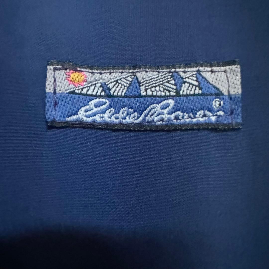 80‘s EDDIE BAUER エディバウアーナイロンブルゾン　裏フリース