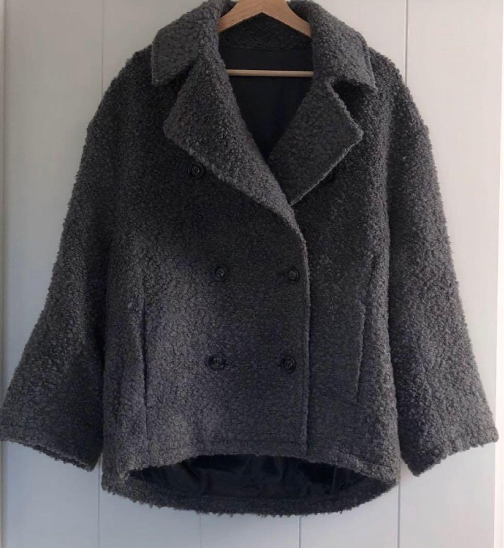 ETRE TOKYO ビックカラーブークレPコート