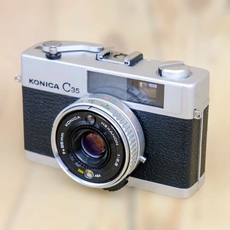 【整備品】KONICA C35 Flash matic コニカ　C35仕様