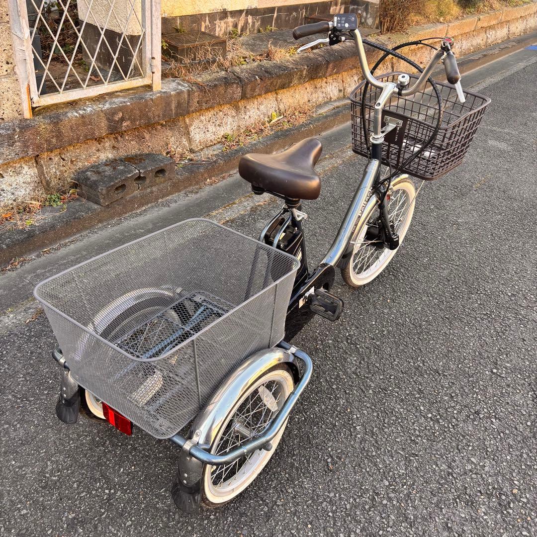 電動アシスト自転車◇三輪ワゴン◇PELTECH◇20×16型