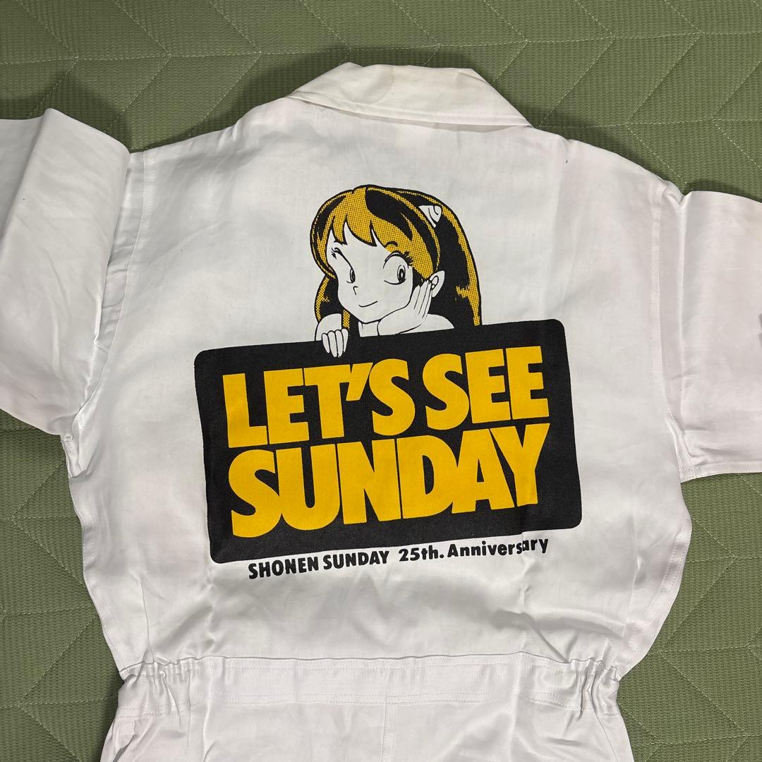 SHONEN SUNDAY 25周年記念オーバーオール　少年サンデーうる星やつら