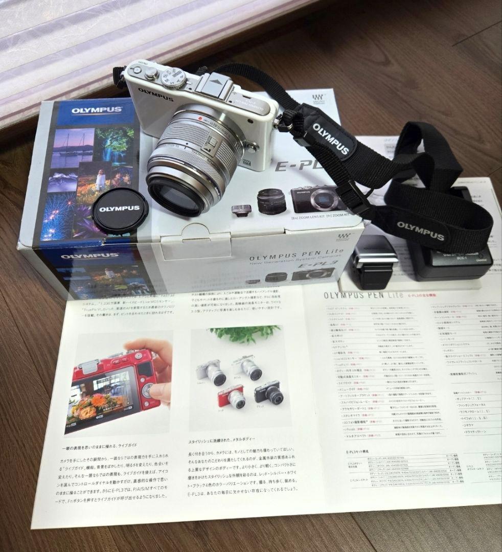 【限定お値下げ】OLYMPUS PEN E-PL3 ホワイト