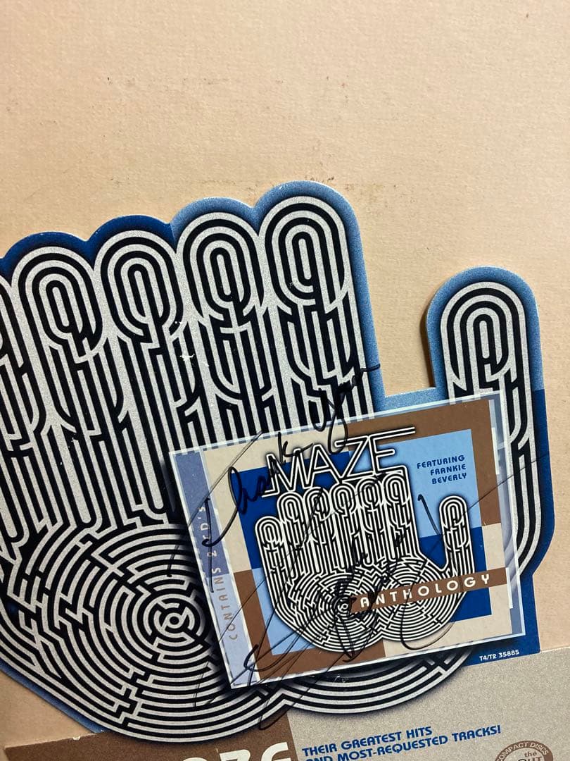 ☆Maze☆ Plaque 直筆サイン入り Soul Blues Gospel