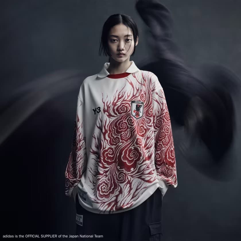 Y-3 Adidasアディダス JFA日本代表 長袖シャツ＆ショーツ上下 新品