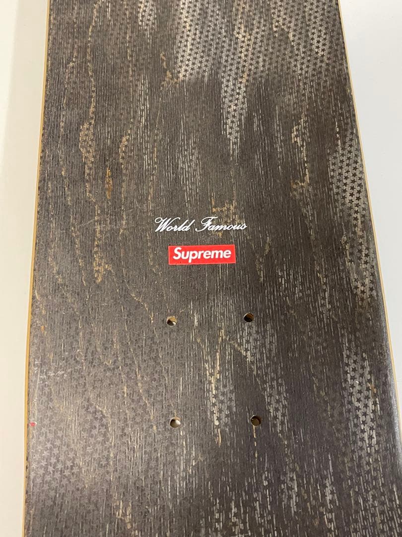 Supreme スケートボードデッキ ブラック