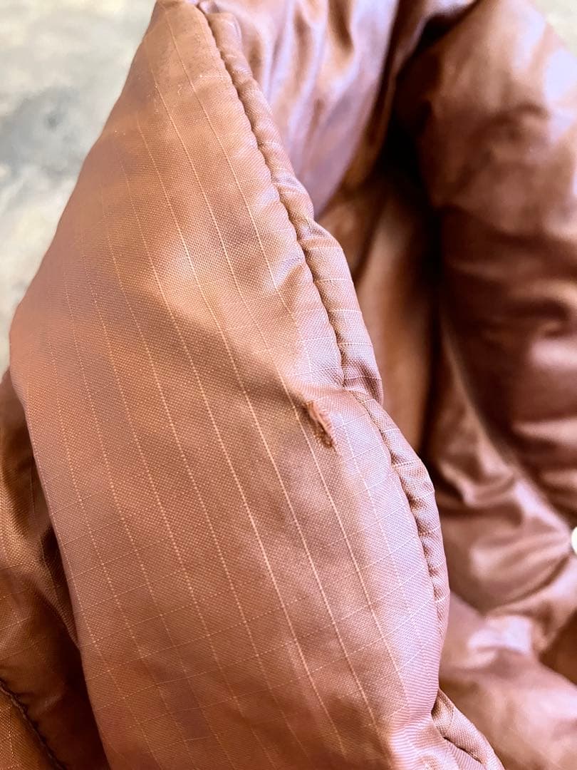 70〜80s THE NORTH FACE ノースフェイス 茶タグ ダウンベスト